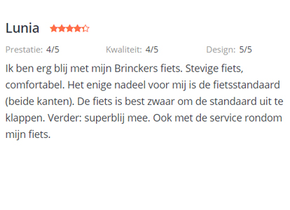 Brinckers Baxter F7 reviews